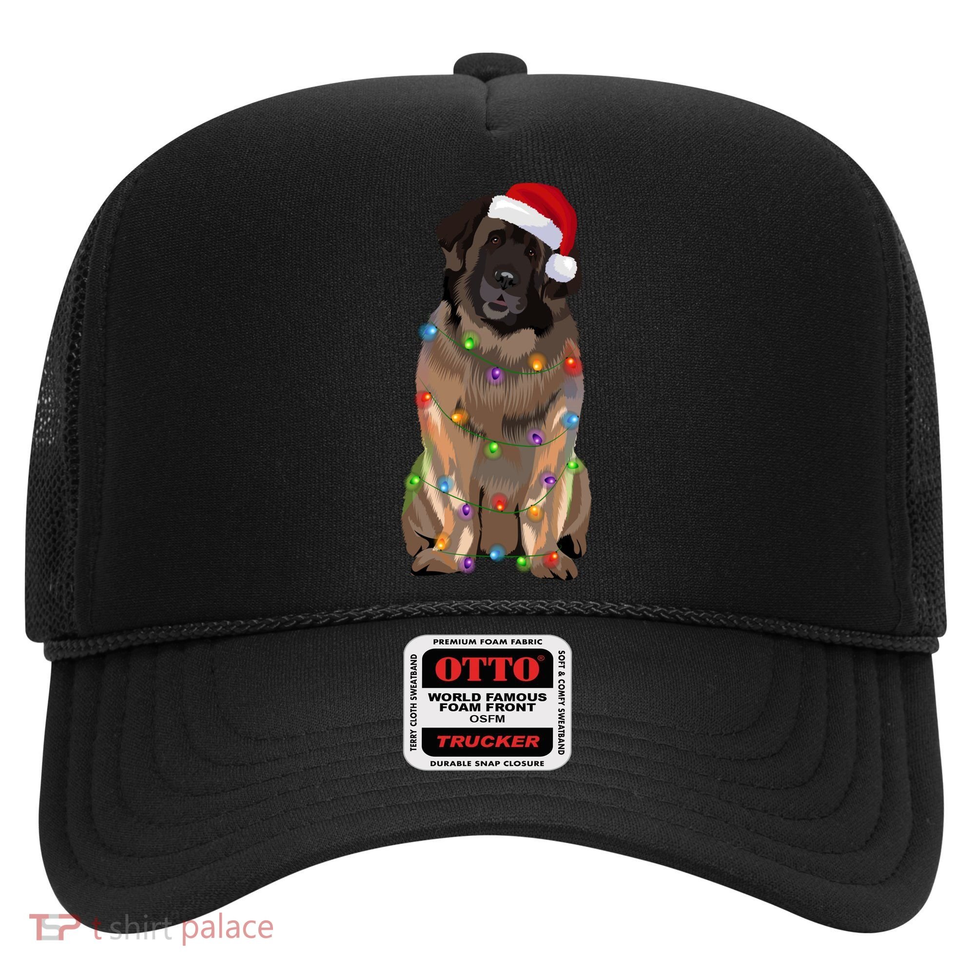 Leonberger Christmas Lights Xmas Dog Lover Santa Hat Great Gift Hat