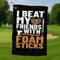 Larping Costumes Live Action Role Playing Larper Golf Towel thumb 1