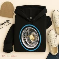 La Chicano Lowrider Spoke Wheel Hoodie thumb 4