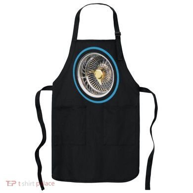 La Chicano Lowrider Spoke Wheel Apron