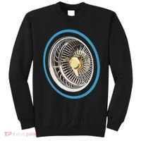 La Chicano Lowrider Spoke Wheel Sweatshirt thumb 0