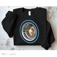 La Chicano Lowrider Spoke Wheel Sweatshirt thumb 2