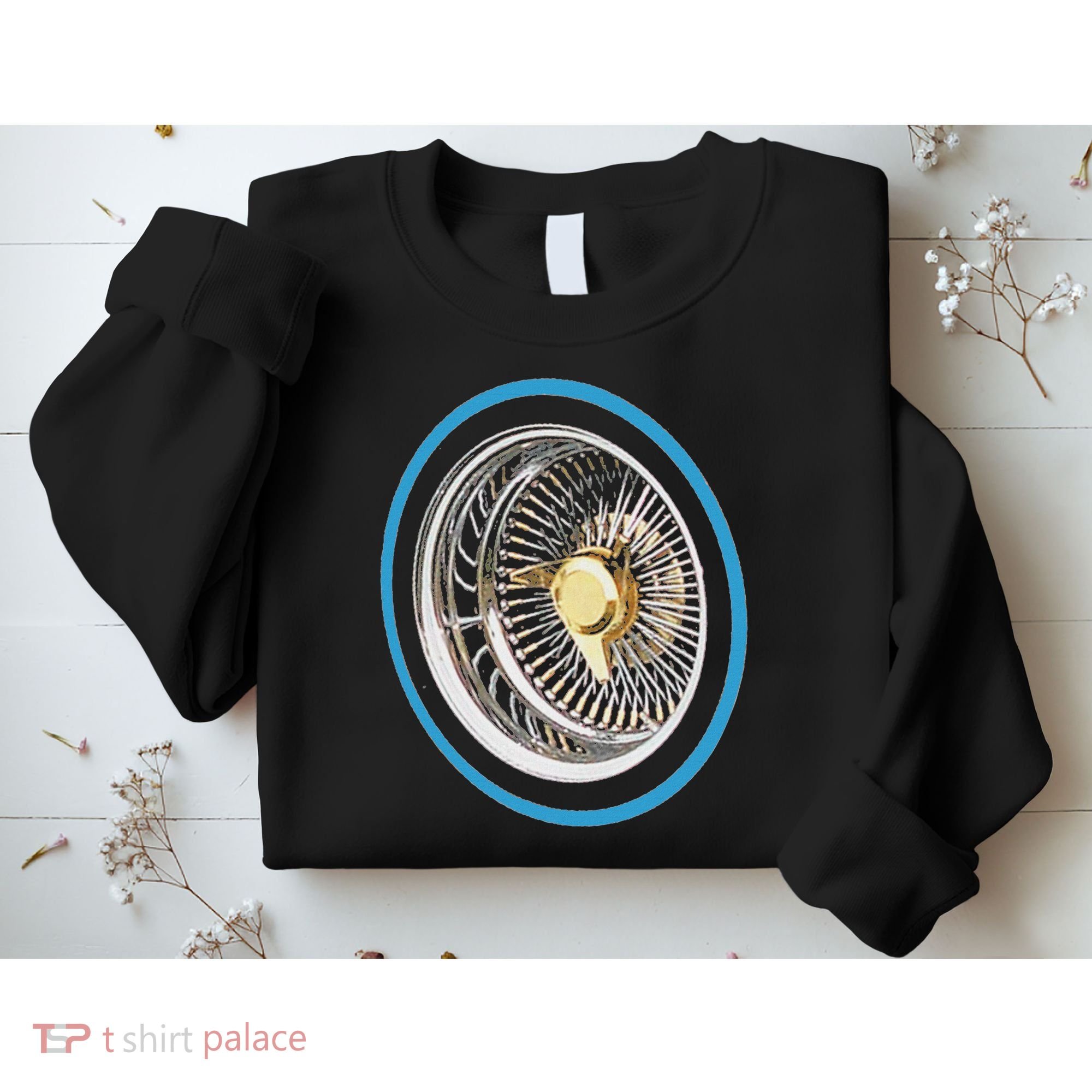 La Chicano Lowrider Spoke Wheel Sweatshirt
