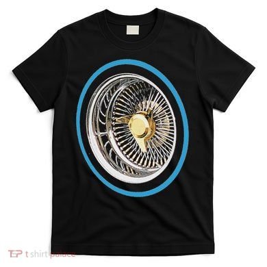 La Chicano Lowrider Spoke Wheel T-Shirt