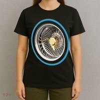 La Chicano Lowrider Spoke Wheel T-Shirt thumb 4