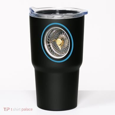 La Chicano Lowrider Spoke Wheel Tumbler