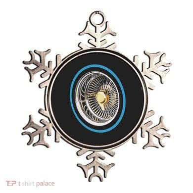 La Chicano Lowrider Spoke Wheel Ornament