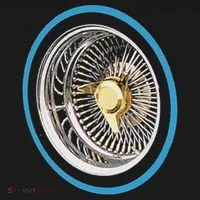 La Chicano Lowrider Spoke Wheel Ornament thumb 1