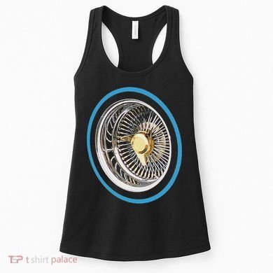 La Chicano Lowrider Spoke Wheel Women's Tank Top