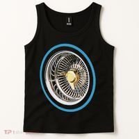 La Chicano Lowrider Spoke Wheel Tank Top thumb 2