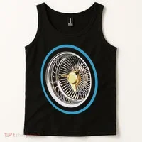 La Chicano Lowrider Spoke Wheel Tank Top thumb 2