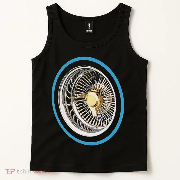 La Chicano Lowrider Spoke Wheel Tank Top