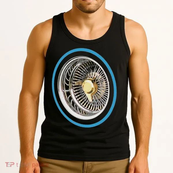La Chicano Lowrider Spoke Wheel Tank Top