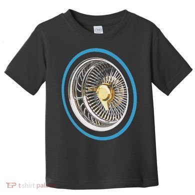 La Chicano Lowrider Spoke Wheel Toddler T-Shirt