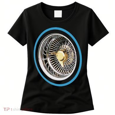 La Chicano Lowrider Spoke Wheel Women's T-Shirt