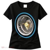 La Chicano Lowrider Spoke Wheel Women's T-Shirt thumb 0