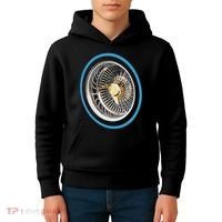 La Chicano Lowrider Spoke Wheel Kids Hoodie thumb 4