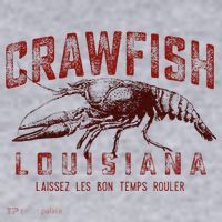Louisiana Crawfish Laissez Les Bon Temps Rouler Women's Sweatshirt thumb 2