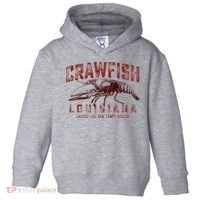 Louisiana Crawfish Laissez Les Bon Temps Rouler Toddler Hoodie thumb 0