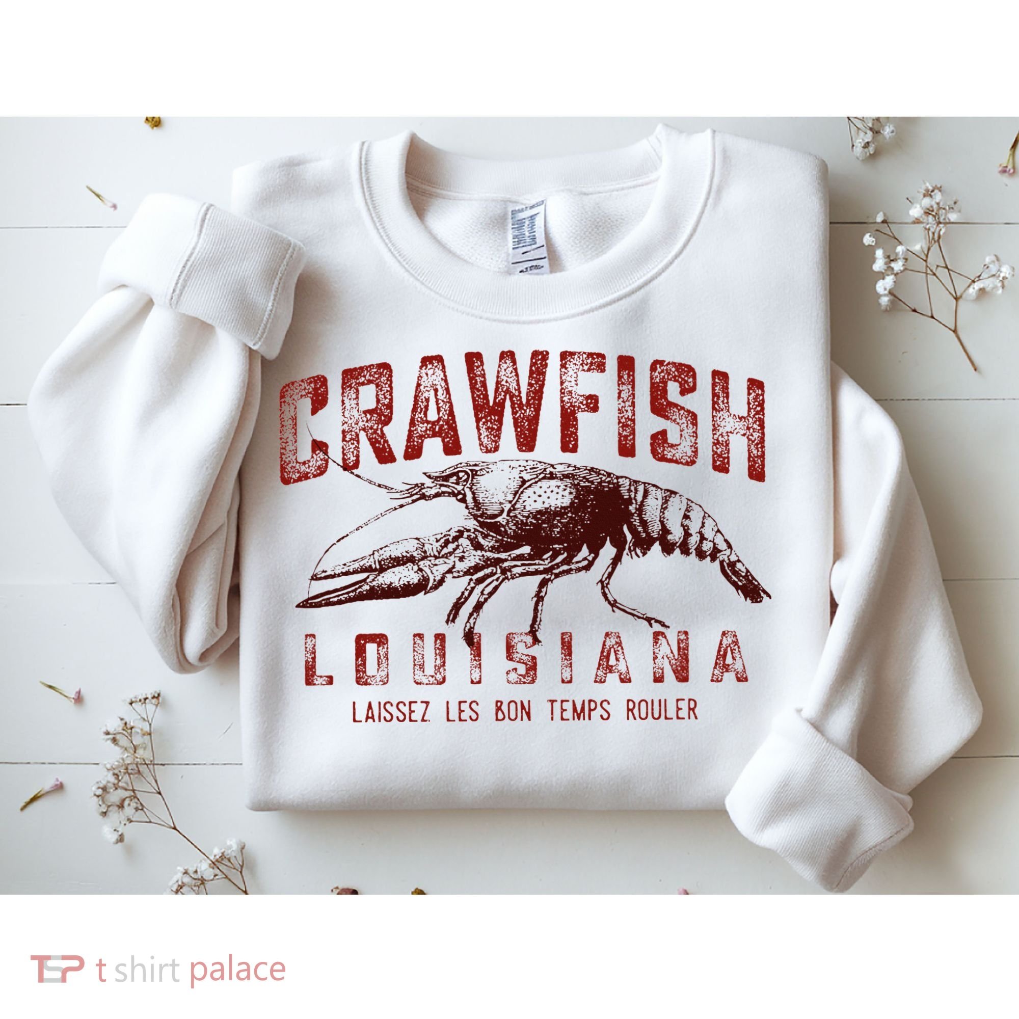Louisiana Crawfish Laissez Les Bon Temps Rouler Sweatshirt