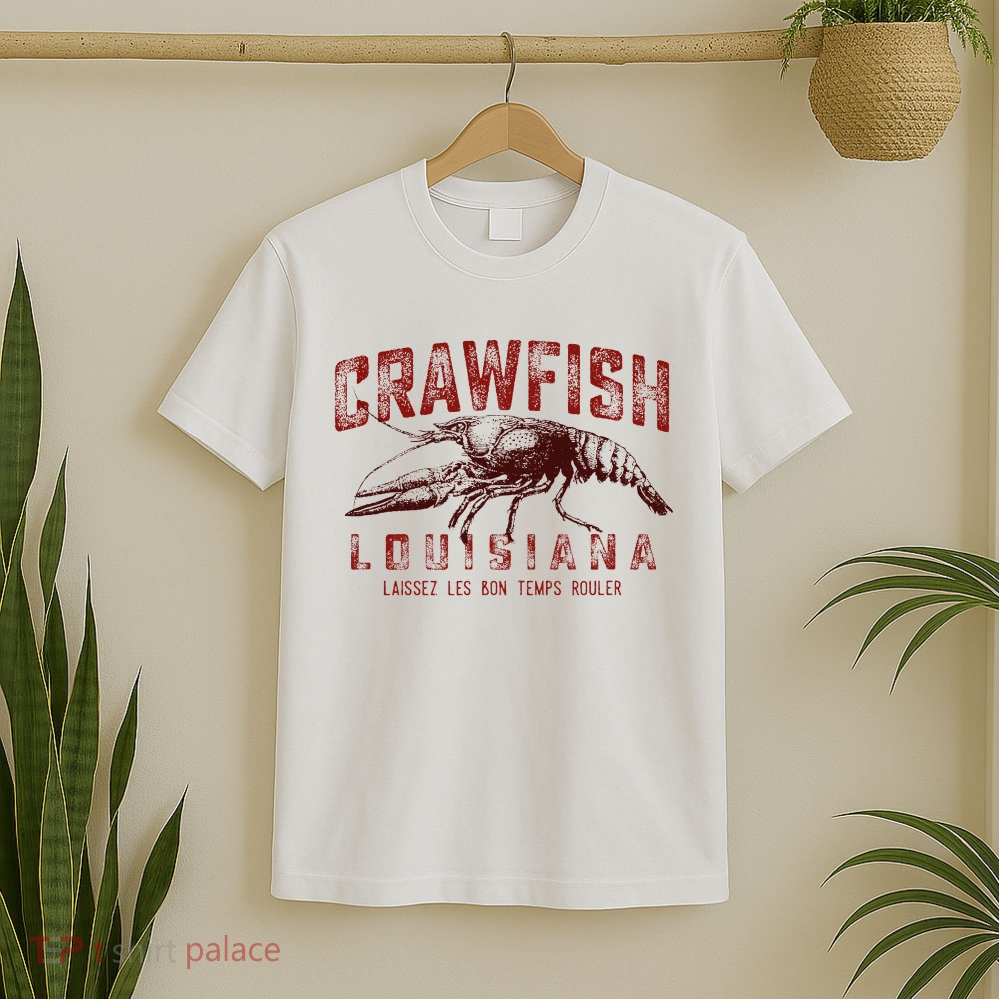 Louisiana Crawfish Laissez Les Bon Temps Rouler T-Shirt