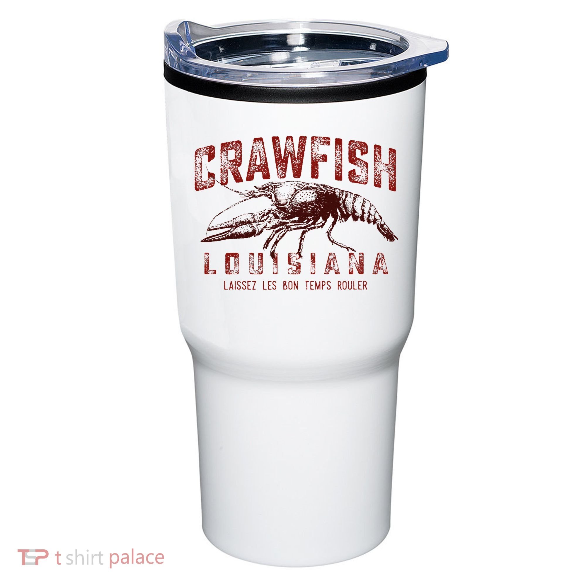 Louisiana Crawfish Laissez Les Bon Temps Rouler Tumbler