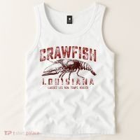 Louisiana Crawfish Laissez Les Bon Temps Rouler Tank Top thumb 2