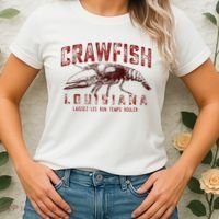 Louisiana Crawfish Laissez Les Bon Temps Rouler Women's T-Shirt thumb 2