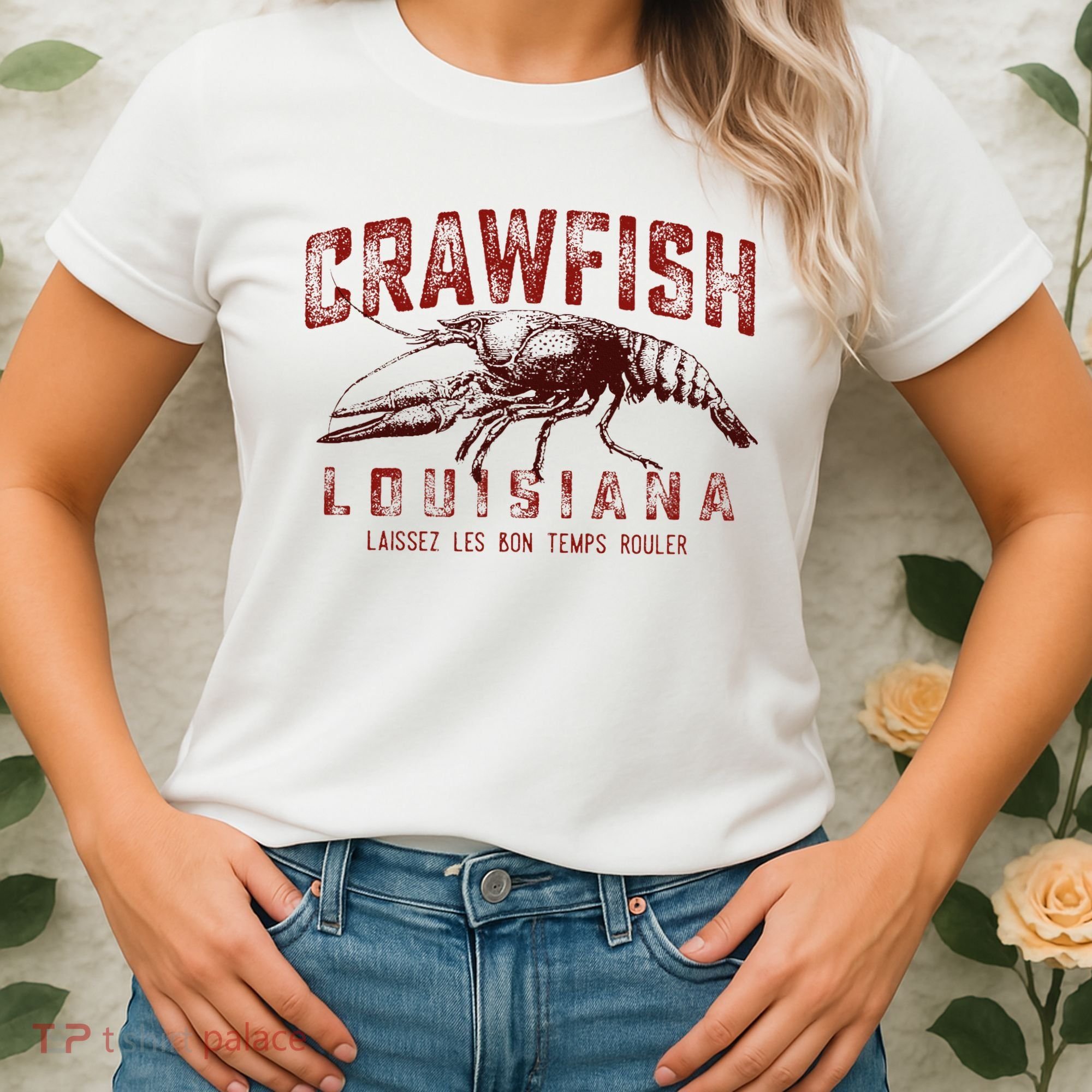 Louisiana Crawfish Laissez Les Bon Temps Rouler Women's T-Shirt