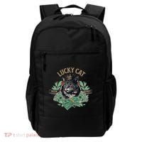 Lucky Cat Meow Money Cat Lovers Gift Backpack thumb 0