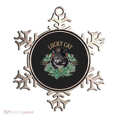 Lucky Cat Meow Money Cat Lovers Gift Ornament