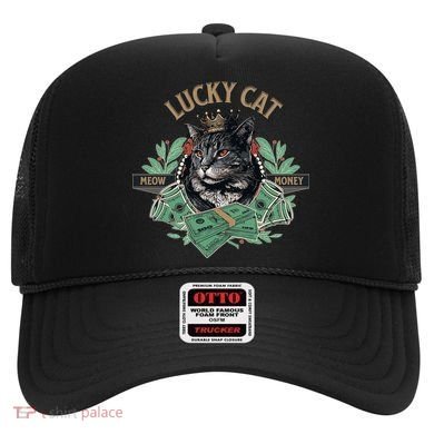 Lucky Cat Meow Money Cat Lovers Gift Hat