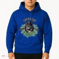 Lucky Cat Meow Money Cat Lovers Gift Hoodie thumb 2