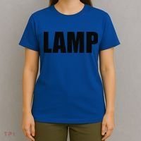 Lamp Costume Moth Meme Couple Fun Halloween Party T-Shirt thumb 4