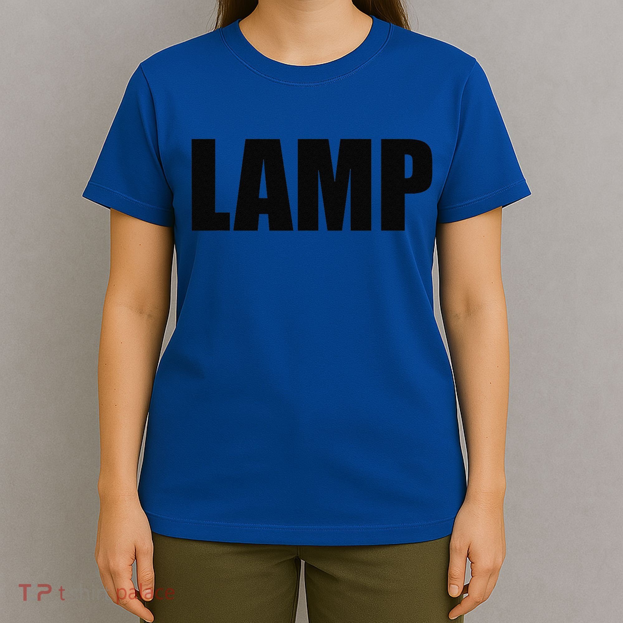 Lamp Costume Moth Meme Couple Fun Halloween Party T-Shirt