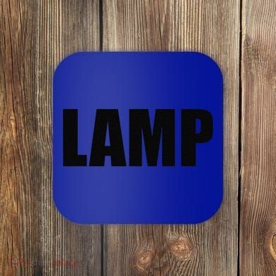 Lamp Costume Moth Meme Couple Fun Halloween Party Coaster
