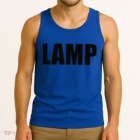 Lamp Costume Moth Meme Couple Fun Halloween Party Tank Top thumb 3