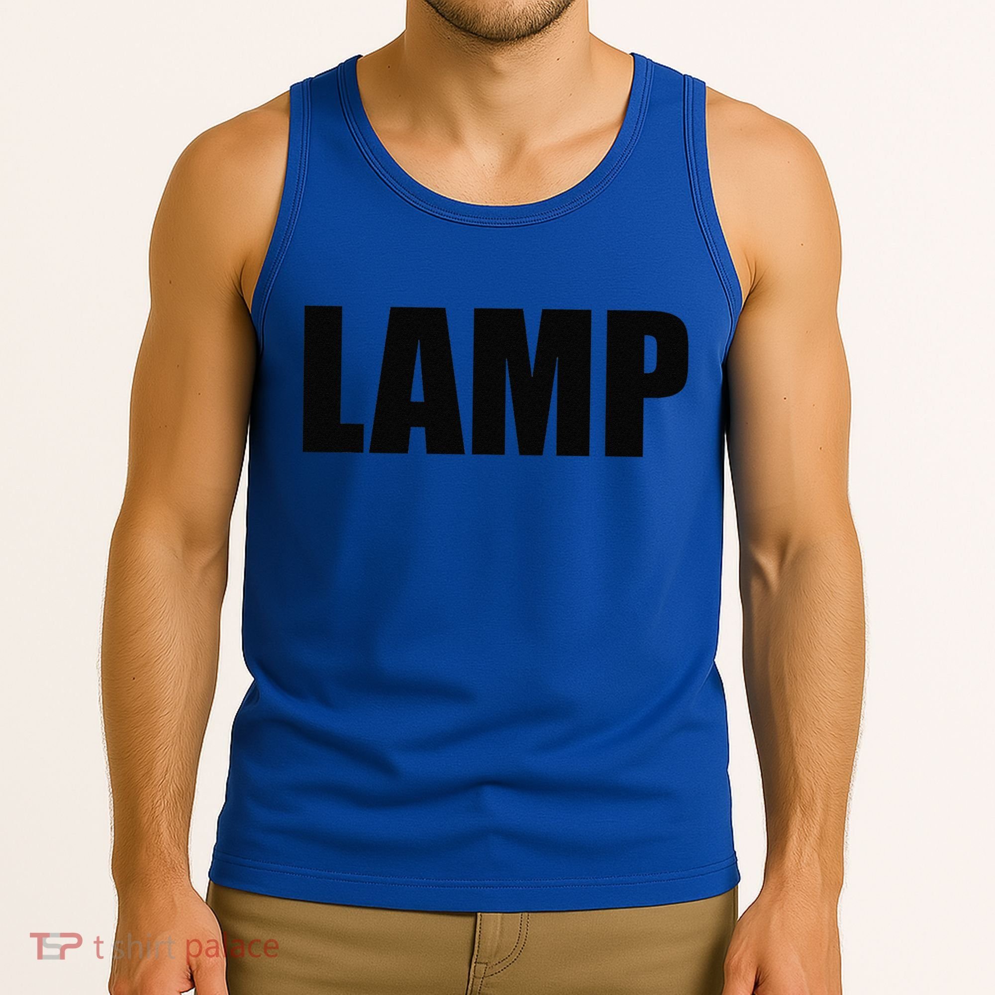 Lamp Costume Moth Meme Couple Fun Halloween Party Tank Top