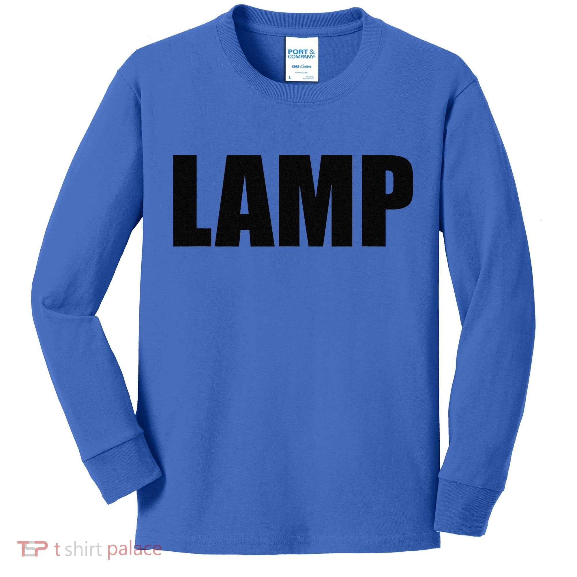 Lamp Costume Moth Meme Couple Fun Halloween Party Kids Long Sleeve Shirt