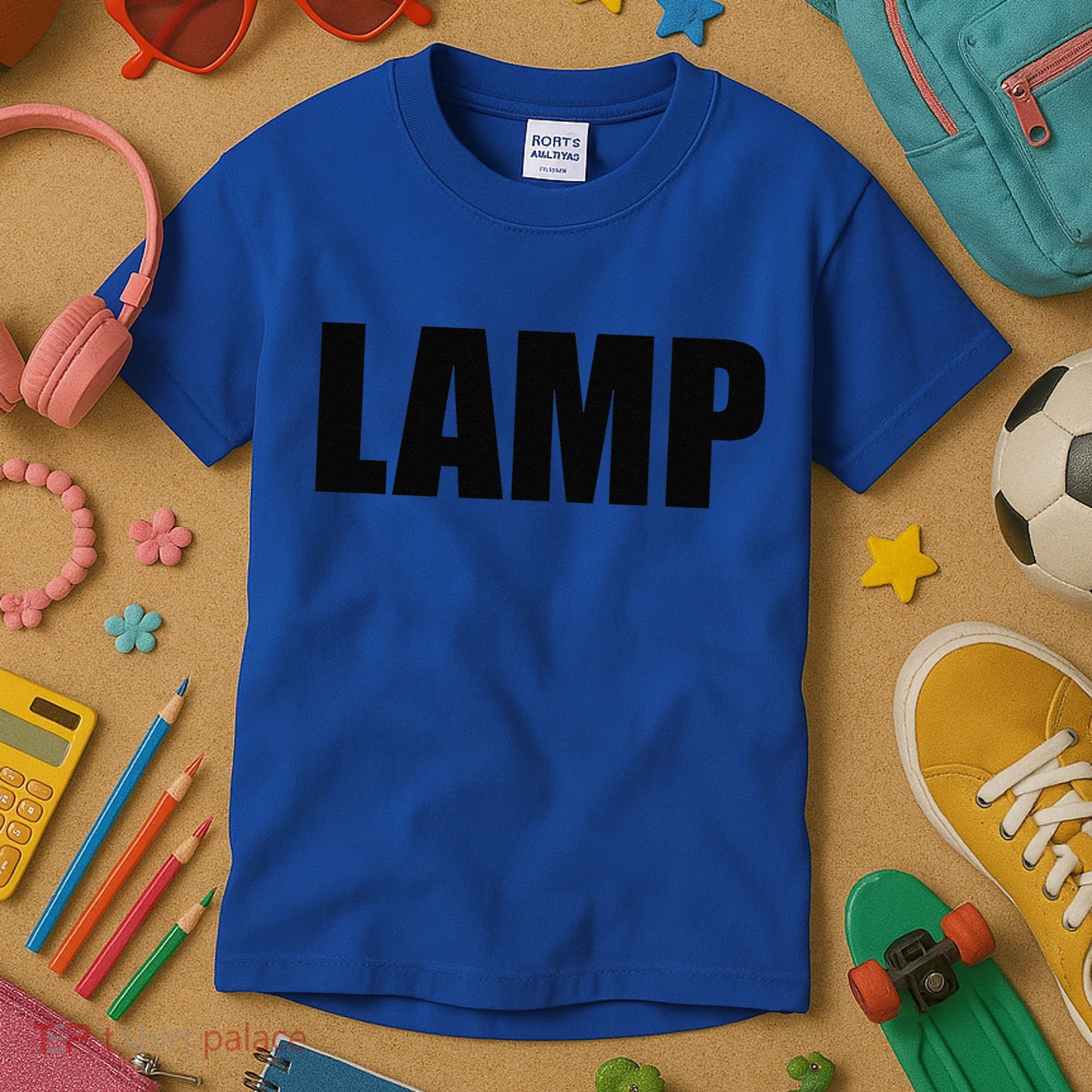 Lamp Costume Moth Meme Couple Fun Halloween Party Kids T-Shirt