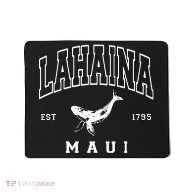Lahaina Collegiate Maui Hawaii Strong Letterman Mousepad