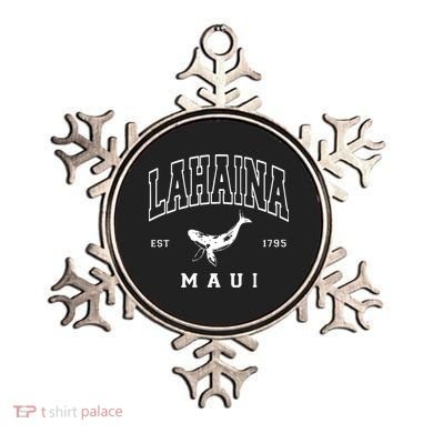 Lahaina Collegiate Maui Hawaii Strong Letterman Ornament