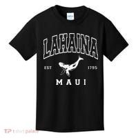 Lahaina Collegiate Maui Hawaii Strong Letterman Kids T-Shirt thumb 0