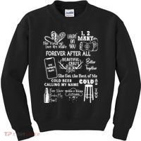 Luke Country Music Cowgirl Kids Sweatshirt thumb 0