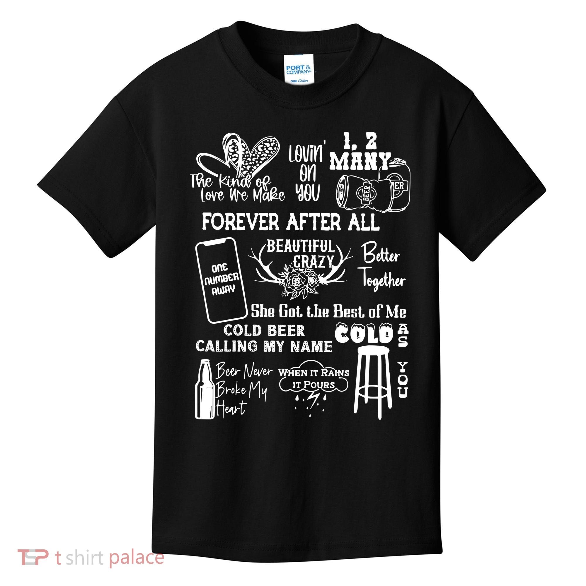 Luke Country Music Cowgirl Kids T-Shirt