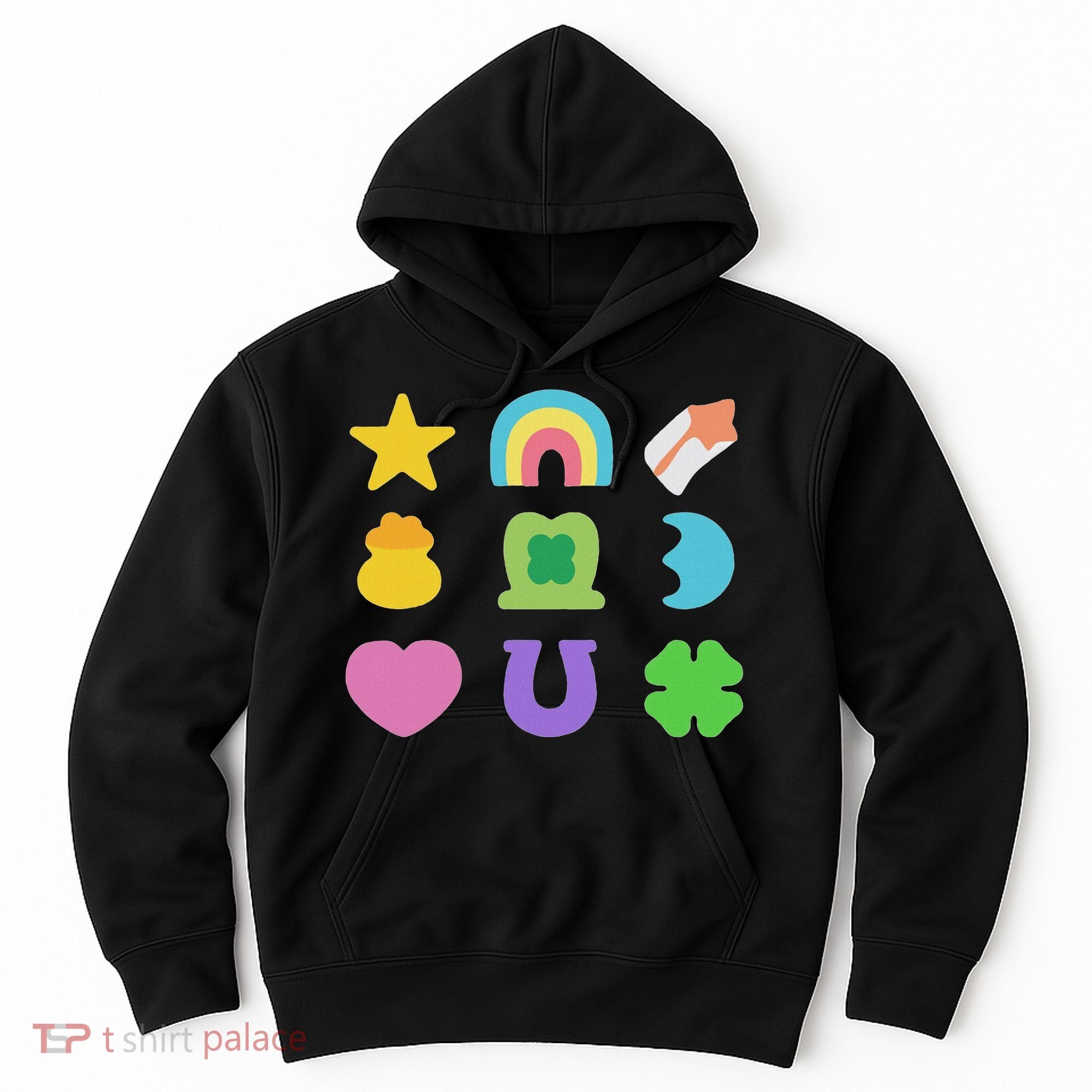 Lucky Cereal Marshmallow Shapes Magically Charms Delicious Hoodie