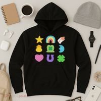 Lucky Cereal Marshmallow Shapes Magically Charms Delicious Hoodie thumb 3