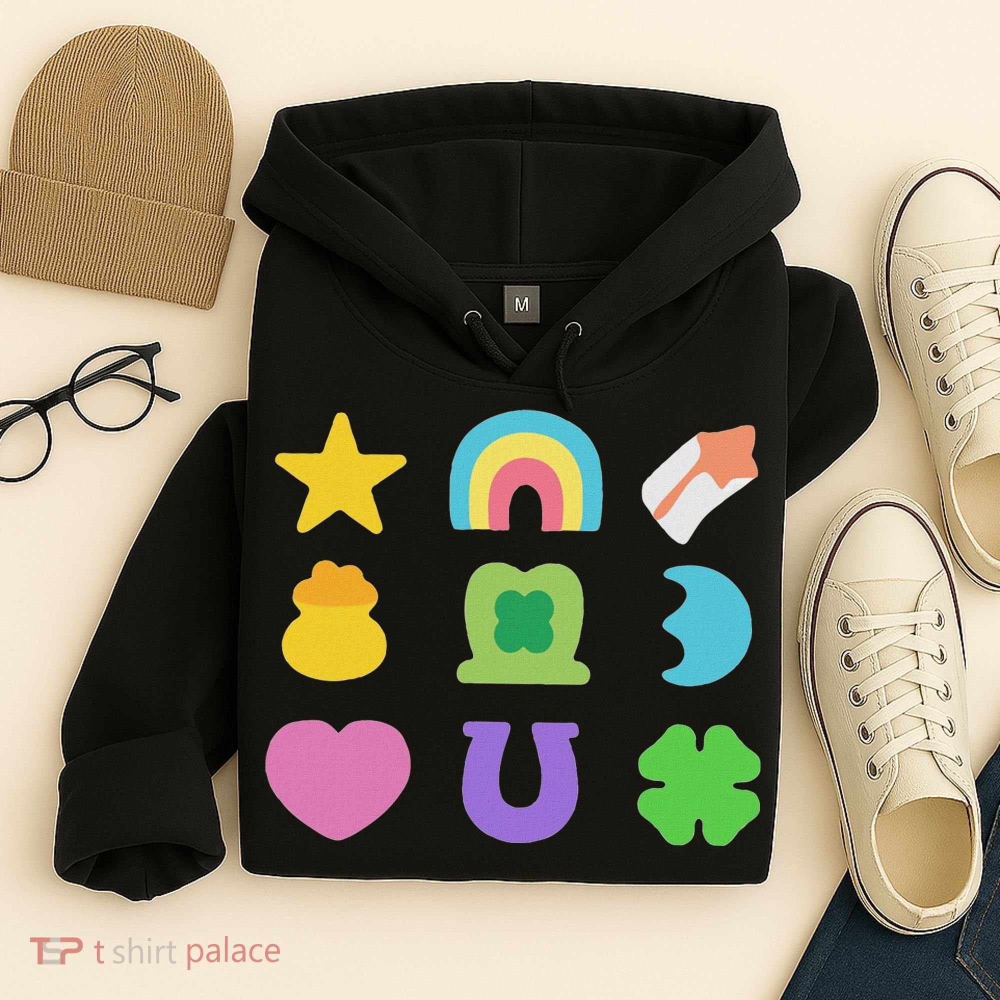 Lucky Cereal Marshmallow Shapes Magically Charms Delicious Hoodie