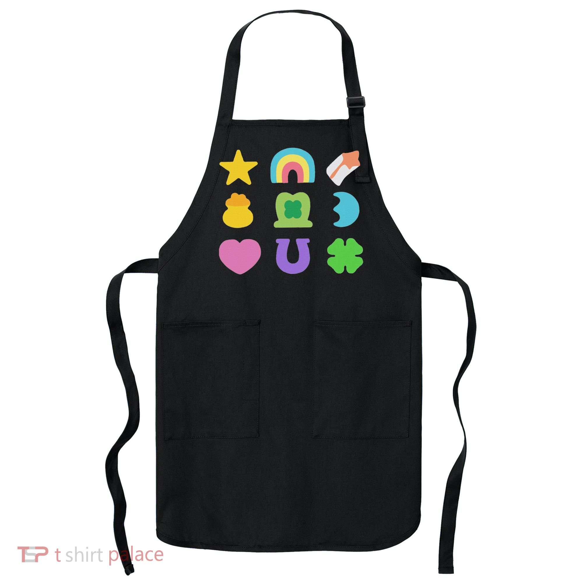 Lucky Cereal Marshmallow Shapes Magically Charms Delicious Apron