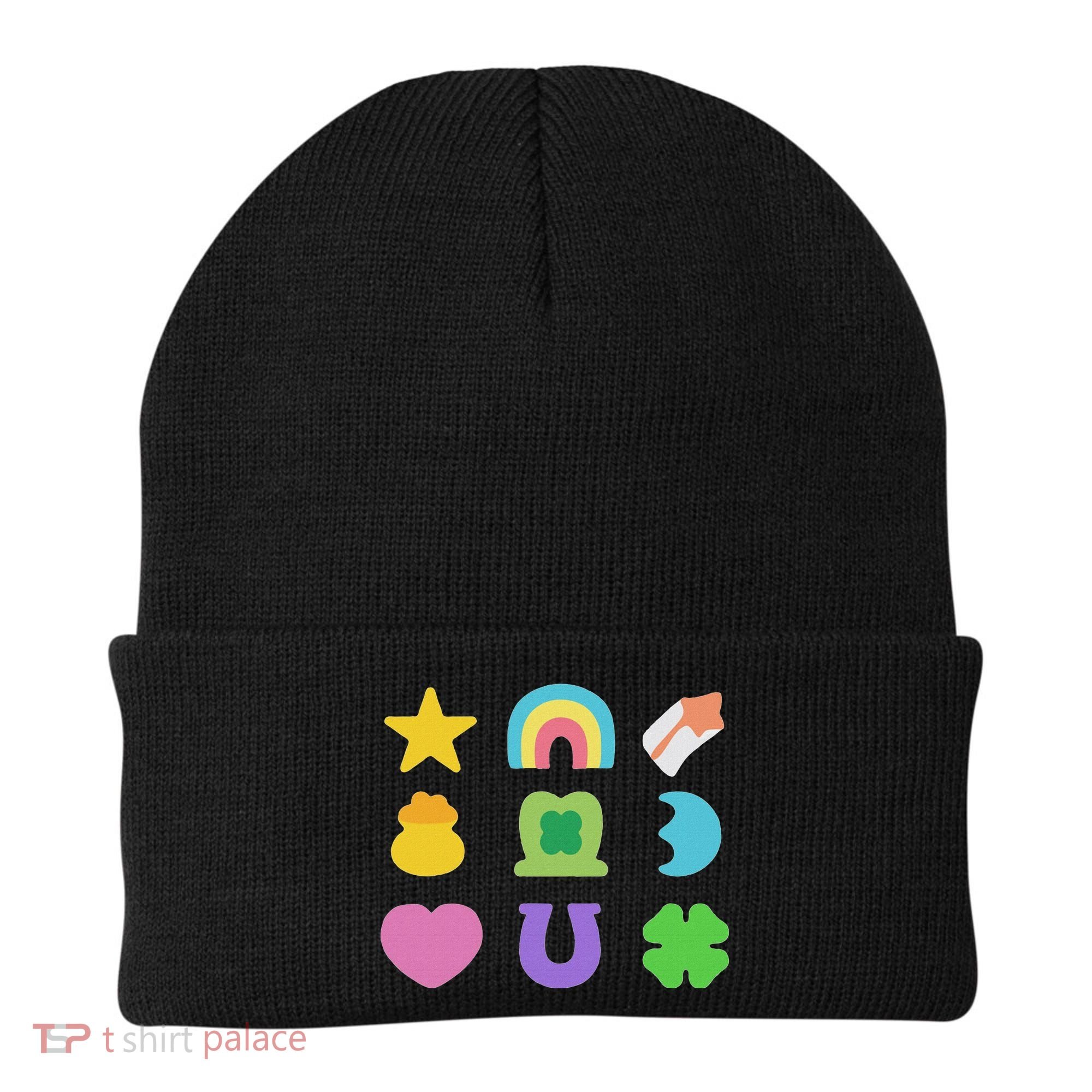 Lucky Cereal Marshmallow Shapes Magically Charms Delicious Beanie